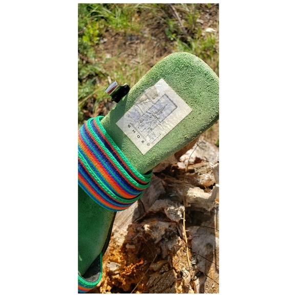 rainbow🌈wrap heels by SAN MIGUEL - Picture 6 of 8